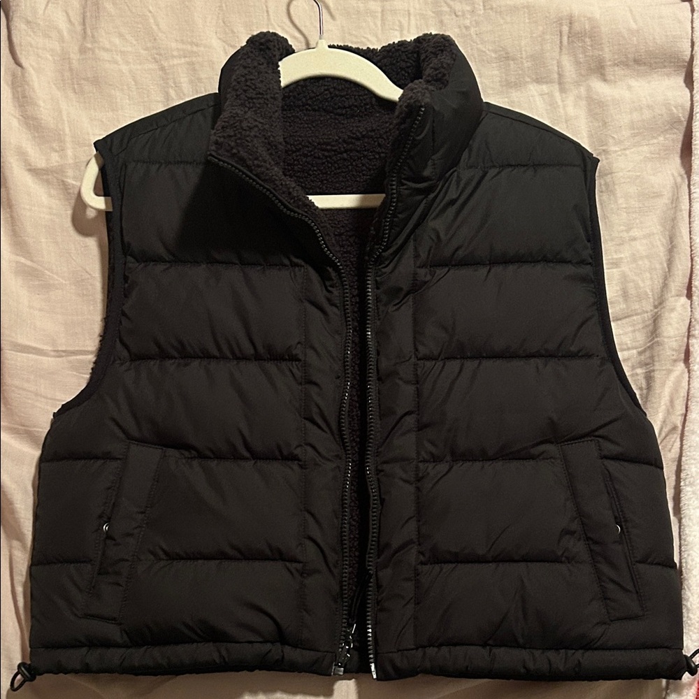 Black Puffer Vest